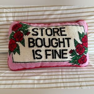 Furbish Needlepoint Pillow